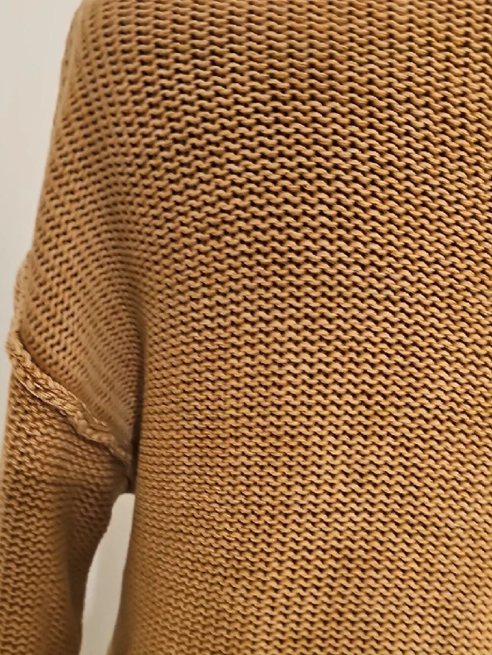 American Eagle Women's Lightweight Knit Pullover Sweater - Camel - Picture 3 of 9